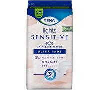 TENA Lights Sensitive Ultra - Almohadillas normales (1 paquete de 16)