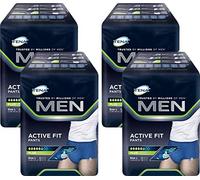 Tena Men Active Fit Pants Plus, talla L, 4 unidades (4 x 8 pantalones)