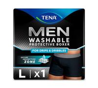 Tena Men Boxer Lavable Negro L 1ud