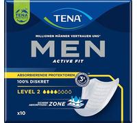 Tena Men - Plantillas higiénicas (nivel 2, 10 unidades)
