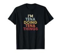 Tena Name Tena Personalized Name First Given Camiseta