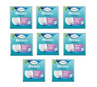 TENA Pantalones maxi medianos talla media 64 unidades 8 paquetes de 8 unidades