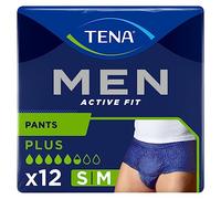 Tena - Pantalones Tena Active Fit (talla S/M) Plus - 12 piezas