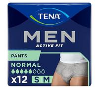 Tena - Pantalones Tena para hombre Active Fit Normal (S/M) - 12 piezas