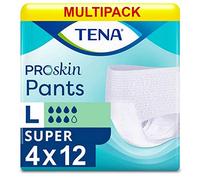 TENA Pants, tamaño extra grande, 4 packs de 12 unidades (48 unidades)