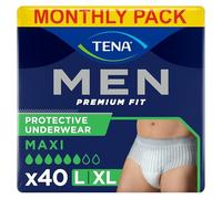 Tena paquete de calzoncillos para pérdida urinaria, hombre, talla L - paquete de 40