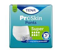 Tena Pro-Skin - Ropa interior para incontinencia, tamaño mediano, paquete de 12 unidades, pantalones de súper absorción
