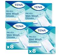 TENA ProSkin Manoplas Húmedas 4x8 uds
