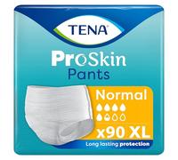 Tena ProSkin Pantalones normales, ropa interior para incontinencia, XL, paquete de 6 (90 unidades)