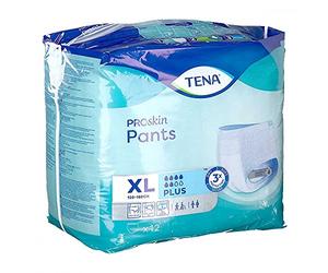 TENA ProSkin Pants Plus Gr. XL, 12 pzas Pantalones de pañales