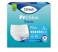 Tena ProSkin Pants Plus Large - Pantalones para la incontinencia para hombre y mujer, 1 paquete de 14 unidades
