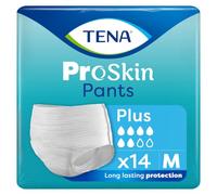 Tena ProSkin Plus Classic - Pantalones (talla M, 1 paquete de 14)