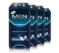 TENA Protector de incontinencia de nivel 1 para hombres (4 paquetes de 96)