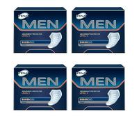 TENA Protector de incontinencia de nivel 3 para hombres, superabsorbencia, paquete de 4 unidades de 64 unidades