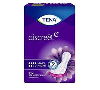 TENA - Servilletas de Incontinence Maxi Night con 12 servilletas - Lote de 3