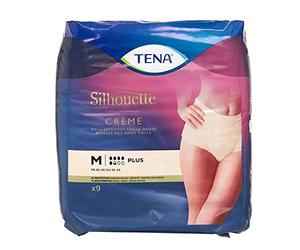Tena Silhouette - Bragas de incontinencia para mujer (9 unidades, tamaño mediano)