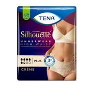 Tena Silhouette Braguita de talle alto Crema L 8Un