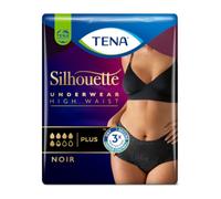 Tena Silhouette Braguita de talle alto Negro L 8Un
