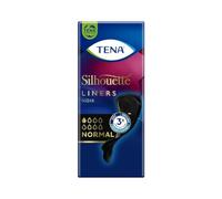 TENA Silhouette Liners Noir Normal, paquete de 26