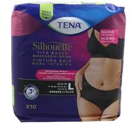 TENA SILHOUETTE NOIR L V/B 10P