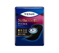 Tena Silhouette Noir Pads Mini, 18 unidades