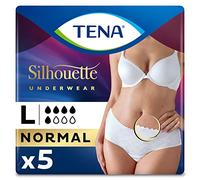 TENA Silhouette Normal Blanc - Pantalones para incontinencia (5 unidades)