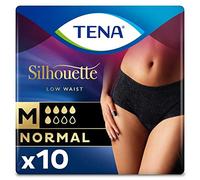 Tena Silhouette Normal Noir Pads, paquete de 10