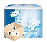 Tena Slip Active Fit Maxi (PE Backed) - Large - Caso Schoner - 3 packs de 22