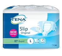 Tena Slip Super Grande Plástico - Cartón de 90 tiras plastificadas