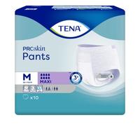 Tena - Tena Pantalones Proskin Maxi (talla M), 10 piezas, el embalaje puede variar