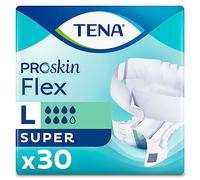 Tena - Tena Proskin Flex Super - Almohadilla para incontinencia (30 piezas)