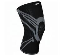 Tenace Rodillera Competición Jiu Jitsu, Grappling - Compresión y Acolchado MMA, BJJ, Muay Thai, Judo - Unisex (Negro, X-Large)