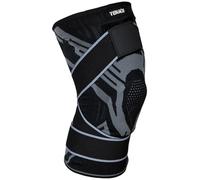 Tenace Rodillera Jiu Jitsu, Grappling - Protección Rodillas de Compresión y Acolchado MMA, BJJ, Muay Thai, Judo - Alta Durabilidad y Rendimiento Unisex (Negro, XX-Large)