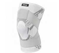 Tenace Rodillera Jiu Jitsu, Grappling - Protección Rodillas de Compresión y Acolchado MMA, BJJ, Muay Thai, Judo - Alta Durabilidad y Rendimiento Unisex (Blanco, Medium)