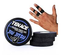 Tenace Tape para BJJ 3 Rollos 1cm x 10m Jiu Jitsu - Cinta para Dedos Entrenamiento de MMA y Grappling - Protección y Soporte para Dedos