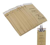 TenaLucy 100 Piezasesterilizador Manicura, Desechable Autoclave Esterilizador Profesional, Papel Kraft Bolsas Esterilizacion Manicura, Autoadhesivo Esterilizador para Máquina De Desinfección Cosmético