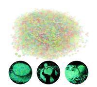 TenaLucy 10000 Piezas Piedras Luminosas,Piedras Decorativas Piedras Luminosas de Colores Piedras Luminosas Jardin Guijarros Brillan,para Acuario Jarrones Pasarela Pecera (Color)