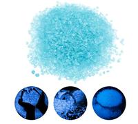 TenaLucy 10000 Piezas Piedras Luminosas,Piedras Decorativas Piedras Luminosas de Colores Piedras Luminosas Jardin Guijarros Brillan,para Acuario Jarrones Pasarela Pecera (Azul)