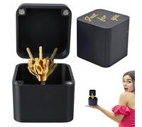 TenaLucy Middle Finger Caja Sorpresa 2 piezas,Articulos de Bromas para Adultos Divertidos The Box Bromas para Adultos Divertidos,Regalo Divertido Para la Oficina y el Hogar