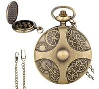 TenaLucy Mini Juego de Dados DND,7 Piezas de Metal Poliédrico Mini Dados Poliédricos con Carcasa Reloj Bolsillo Regalos de DND Juego de Dados de Metal DND,Dungeons and Dragons(Cobre)