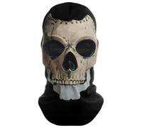 TenaLucy Pasamontañas Halloween WM2 Pasamontañas de Calavera Ghostface Mask Negro Talla Única Ghostface Máscara de Cara Completa Máscara Halloween para Karneval Deportes Halloweens Cosplay