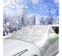 TenaLucy Protector de Parabrisas,Funda Plegable Parabrisa Delantero Protector Parabrisas Hielo Parasol Coche Delantero Protector para Parabrisas Cubierta de Parabrisas Coche Cubierta de Nieve230*148CM