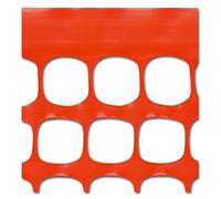 Tenax Área de red para delimitación de patio de polietileno de alta densidad. Color naranja. 1,50 x 50 m