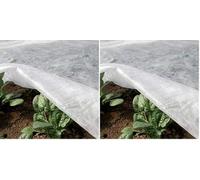 TENAX Ortoclima Plus 1,60x5 m Blanco, Velo Protector Antihielo Invernal para Plantas y Cultivos, de TNT Tejido no Tejido Transpirable 30 g/m², Protege Plantas y Hortalizas del Frío y el Viento