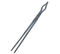 Tenaza de forja Pinzas de herrero Pinzas planas Pinzas de herrero de nariz redonda Tenaza de forja de 40-100cm para Anvil Ingeniero Herrero Forja,100cm