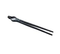 Tenaza de forja Pinzas de herrero Tenaza de forja boca redonda para la fabricación de cuchillos de yunque Tenaza de forja de 470 mm para Engineer Blacksmith Forge