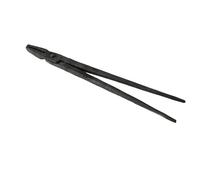 Tenaza de forja Pinzas planas Pinza de herrero 320mm 450g Pinzas de forja tornillo de banco yunque para la fabricación de cuchillos Forja del yunque del herrero herrero