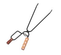 Tenazas para La Chimenea Firewood Tongs Campfire Fire Pit Fireplace Outdoor Indoor Stove(With Spring)
