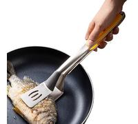 Tenazas Para Parrilla BBQ - Utensilios de Cocina de Acero Inoxidable con Mango Largo,Pinzas Para Barbacoa De Acero Inoxidable Y Espátula | Para Carne Pescado Pan Y Servir En Hogar Cocina Y Exterior