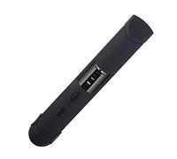 Tenazas Para Rizar, Plancha De Pelo De Cerámica Alisador De Cabello Inalámbrica Recargable Portátil,Black